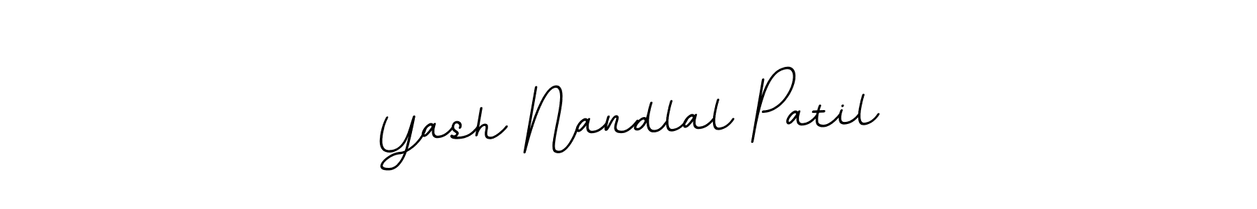 Use a signature maker to create a handwritten signature online. With this signature software, you can design (BallpointsItalic-DORy9) your own signature for name Yash Nandlal Patil. Yash Nandlal Patil signature style 11 images and pictures png