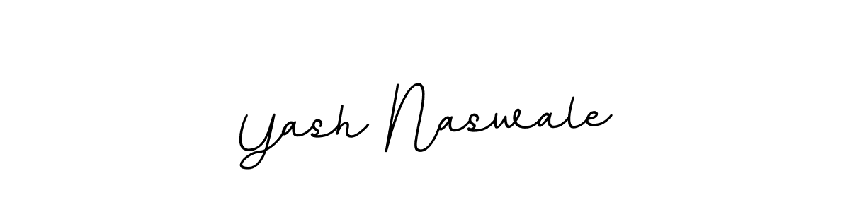 Yash Naswale stylish signature style. Best Handwritten Sign (BallpointsItalic-DORy9) for my name. Handwritten Signature Collection Ideas for my name Yash Naswale. Yash Naswale signature style 11 images and pictures png