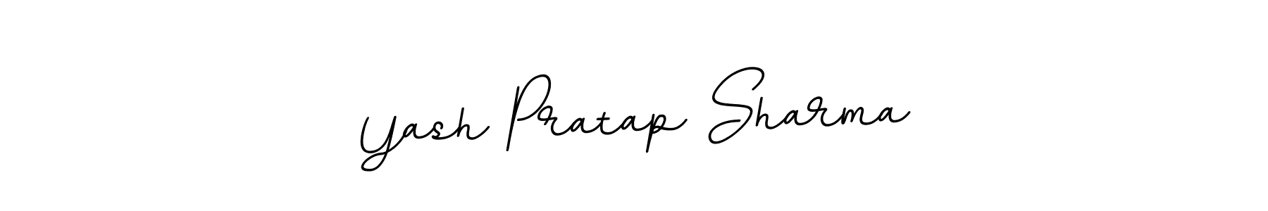How to make Yash Pratap Sharma name signature. Use BallpointsItalic-DORy9 style for creating short signs online. This is the latest handwritten sign. Yash Pratap Sharma signature style 11 images and pictures png