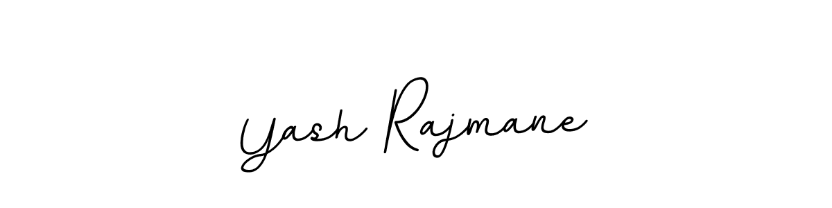 Design your own signature with our free online signature maker. With this signature software, you can create a handwritten (BallpointsItalic-DORy9) signature for name Yash Rajmane. Yash Rajmane signature style 11 images and pictures png