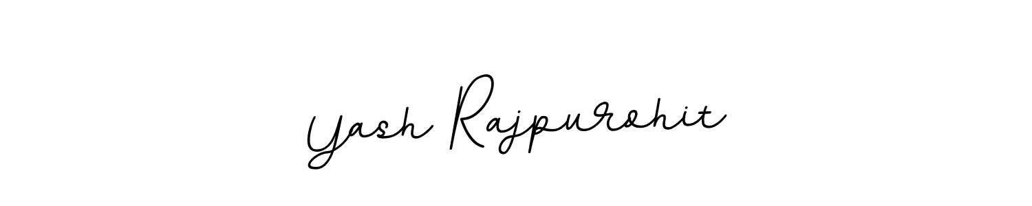 Design your own signature with our free online signature maker. With this signature software, you can create a handwritten (BallpointsItalic-DORy9) signature for name Yash Rajpurohit. Yash Rajpurohit signature style 11 images and pictures png