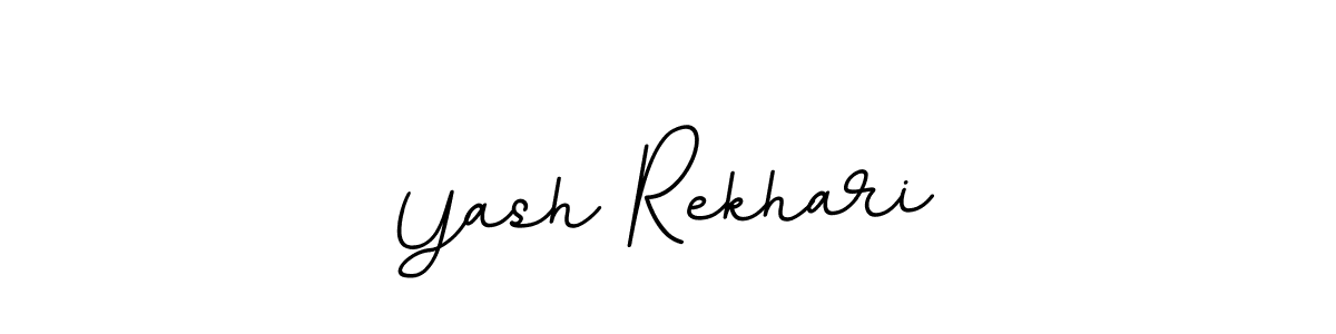 Also we have Yash Rekhari name is the best signature style. Create professional handwritten signature collection using BallpointsItalic-DORy9 autograph style. Yash Rekhari signature style 11 images and pictures png