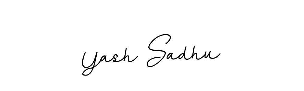 It looks lik you need a new signature style for name Yash Sadhu. Design unique handwritten (BallpointsItalic-DORy9) signature with our free signature maker in just a few clicks. Yash Sadhu signature style 11 images and pictures png