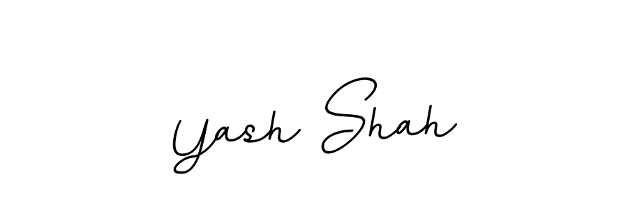 The best way (BallpointsItalic-DORy9) to make a short signature is to pick only two or three words in your name. The name Yash Shah include a total of six letters. For converting this name. Yash Shah signature style 11 images and pictures png