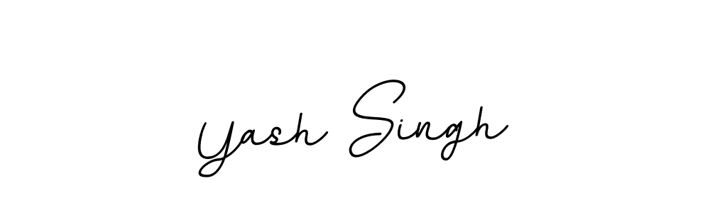 You should practise on your own different ways (BallpointsItalic-DORy9) to write your name (Yash Singh) in signature. don't let someone else do it for you. Yash Singh signature style 11 images and pictures png