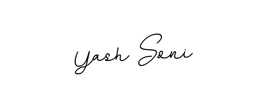 You should practise on your own different ways (BallpointsItalic-DORy9) to write your name (Yash Soni) in signature. don't let someone else do it for you. Yash Soni signature style 11 images and pictures png