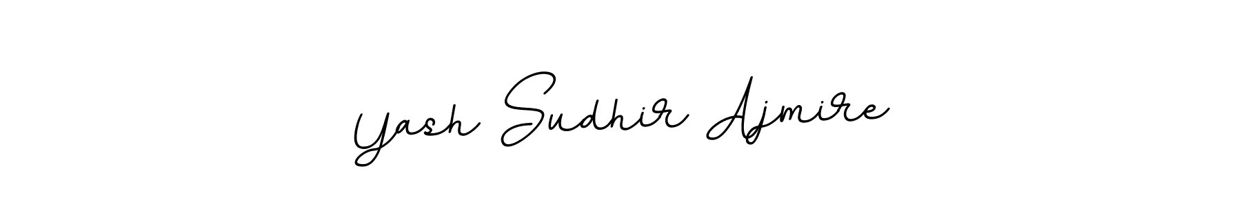 if you are searching for the best signature style for your name Yash Sudhir Ajmire. so please give up your signature search. here we have designed multiple signature styles  using BallpointsItalic-DORy9. Yash Sudhir Ajmire signature style 11 images and pictures png