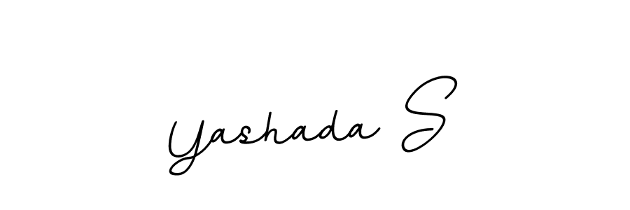 You should practise on your own different ways (BallpointsItalic-DORy9) to write your name (Yashada S) in signature. don't let someone else do it for you. Yashada S signature style 11 images and pictures png