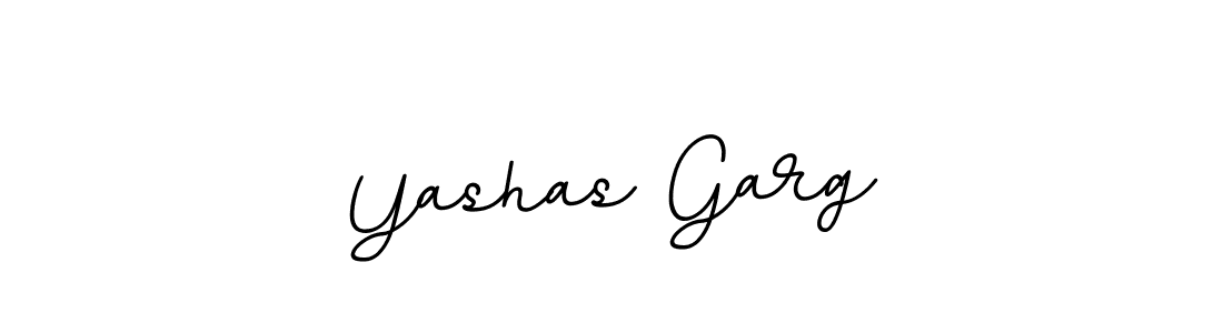It looks lik you need a new signature style for name Yashas Garg. Design unique handwritten (BallpointsItalic-DORy9) signature with our free signature maker in just a few clicks. Yashas Garg signature style 11 images and pictures png