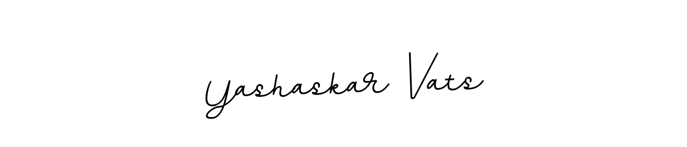 How to make Yashaskar Vats signature? BallpointsItalic-DORy9 is a professional autograph style. Create handwritten signature for Yashaskar Vats name. Yashaskar Vats signature style 11 images and pictures png