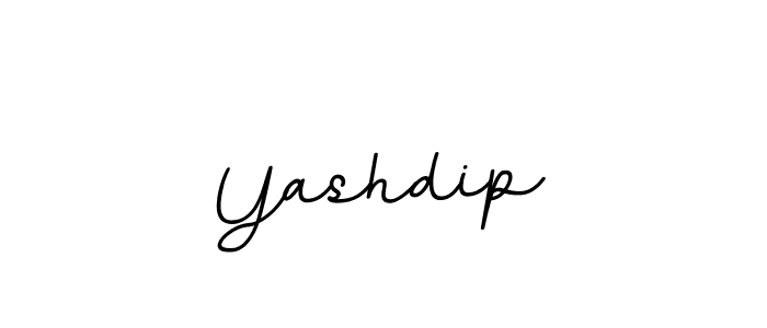 Yashdip stylish signature style. Best Handwritten Sign (BallpointsItalic-DORy9) for my name. Handwritten Signature Collection Ideas for my name Yashdip. Yashdip signature style 11 images and pictures png