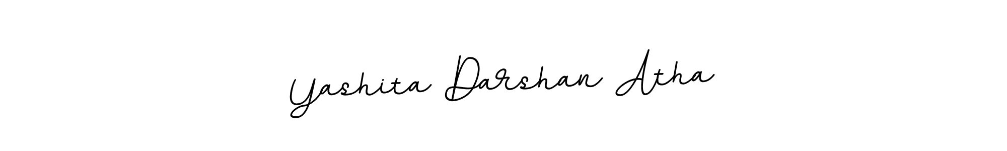 You should practise on your own different ways (BallpointsItalic-DORy9) to write your name (Yashita Darshan Atha) in signature. don't let someone else do it for you. Yashita Darshan Atha signature style 11 images and pictures png