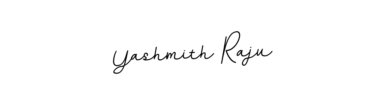 The best way (BallpointsItalic-DORy9) to make a short signature is to pick only two or three words in your name. The name Yashmith Raju include a total of six letters. For converting this name. Yashmith Raju signature style 11 images and pictures png