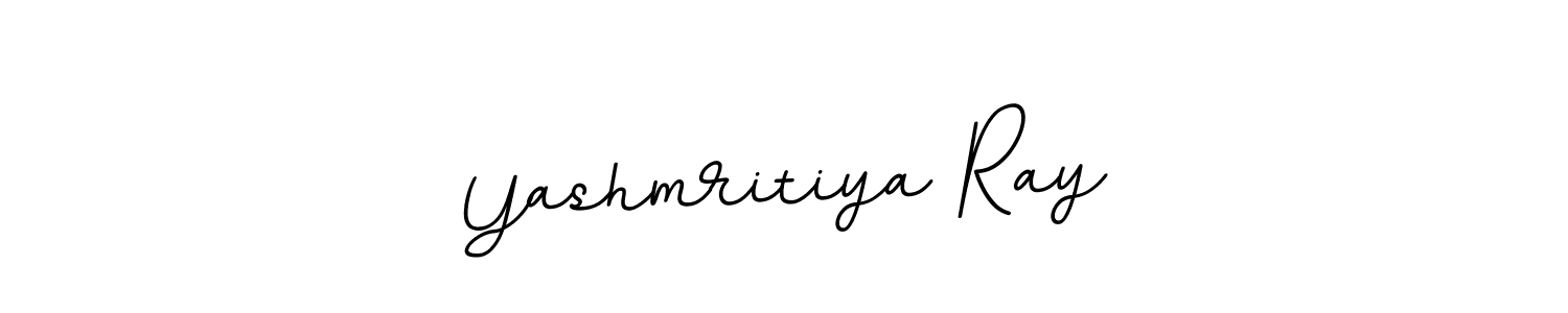 Make a beautiful signature design for name Yashmritiya Ray. With this signature (BallpointsItalic-DORy9) style, you can create a handwritten signature for free. Yashmritiya Ray signature style 11 images and pictures png