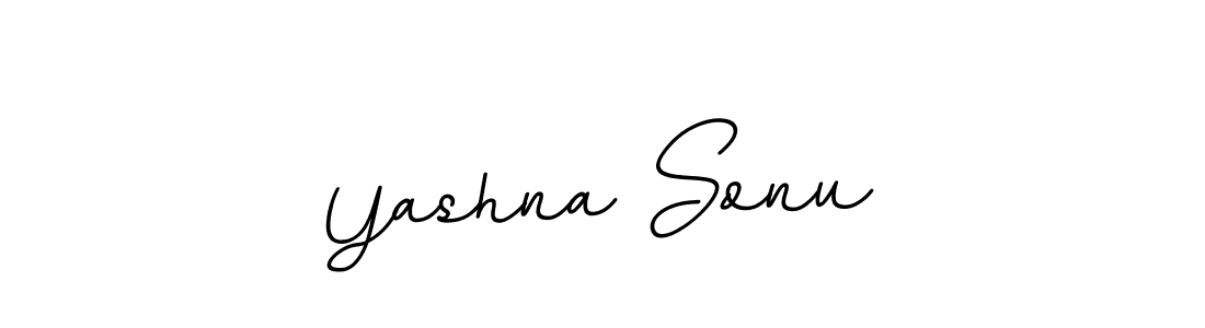 The best way (BallpointsItalic-DORy9) to make a short signature is to pick only two or three words in your name. The name Yashna Sonu include a total of six letters. For converting this name. Yashna Sonu signature style 11 images and pictures png