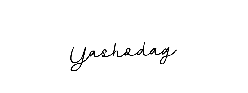 The best way (BallpointsItalic-DORy9) to make a short signature is to pick only two or three words in your name. The name Yashodag include a total of six letters. For converting this name. Yashodag signature style 11 images and pictures png