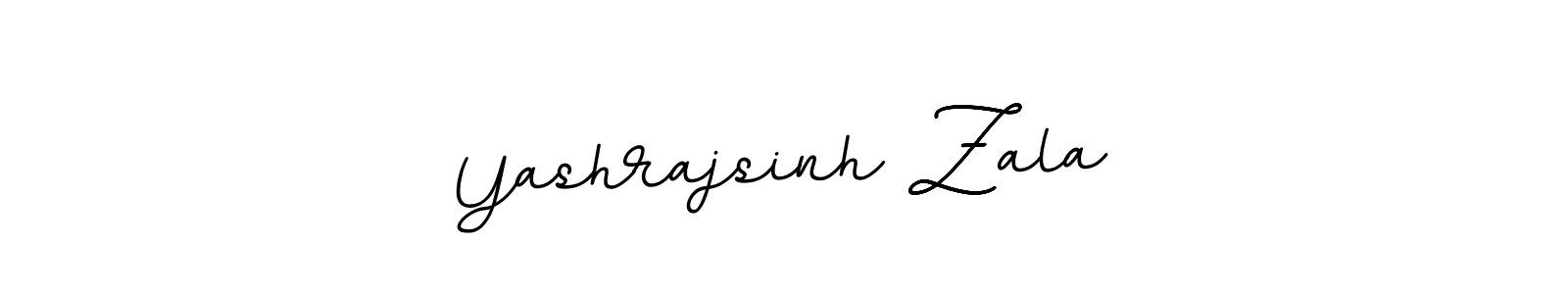 You should practise on your own different ways (BallpointsItalic-DORy9) to write your name (Yashrajsinh Zala) in signature. don't let someone else do it for you. Yashrajsinh Zala signature style 11 images and pictures png