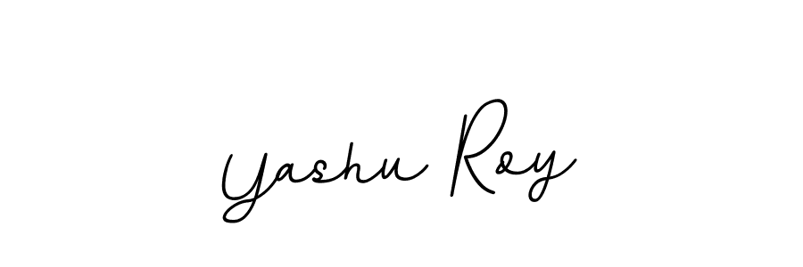 It looks lik you need a new signature style for name Yashu Roy. Design unique handwritten (BallpointsItalic-DORy9) signature with our free signature maker in just a few clicks. Yashu Roy signature style 11 images and pictures png