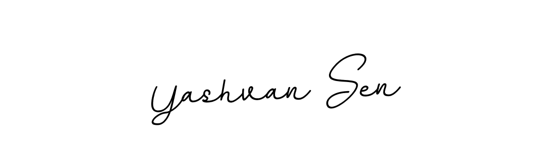 It looks lik you need a new signature style for name Yashvan Sen. Design unique handwritten (BallpointsItalic-DORy9) signature with our free signature maker in just a few clicks. Yashvan Sen signature style 11 images and pictures png