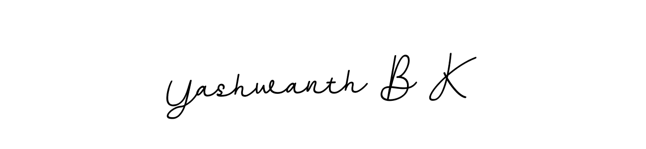 How to Draw Yashwanth B K signature style? BallpointsItalic-DORy9 is a latest design signature styles for name Yashwanth B K. Yashwanth B K signature style 11 images and pictures png