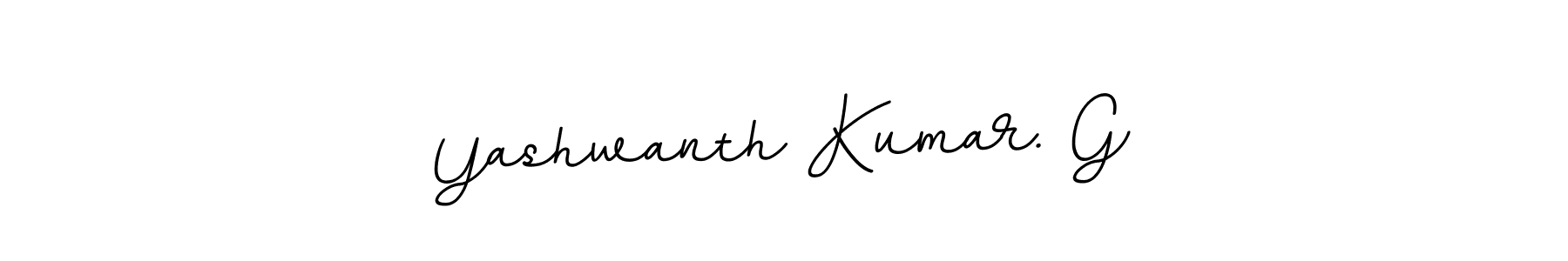 It looks lik you need a new signature style for name Yashwanth Kumar. G. Design unique handwritten (BallpointsItalic-DORy9) signature with our free signature maker in just a few clicks. Yashwanth Kumar. G signature style 11 images and pictures png