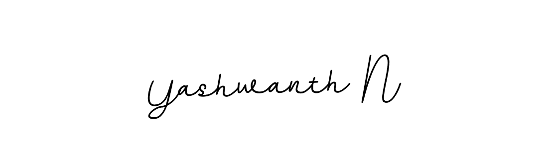 How to make Yashwanth N signature? BallpointsItalic-DORy9 is a professional autograph style. Create handwritten signature for Yashwanth N name. Yashwanth N signature style 11 images and pictures png
