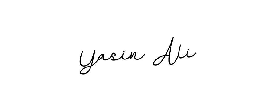 The best way (BallpointsItalic-DORy9) to make a short signature is to pick only two or three words in your name. The name Yasin Ali include a total of six letters. For converting this name. Yasin Ali signature style 11 images and pictures png