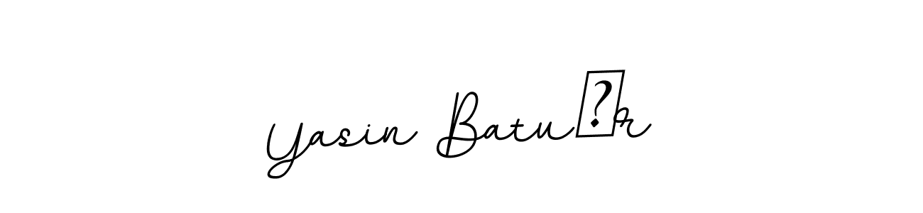 You should practise on your own different ways (BallpointsItalic-DORy9) to write your name (Yasin Batuلr) in signature. don't let someone else do it for you. Yasin Batuلr signature style 11 images and pictures png