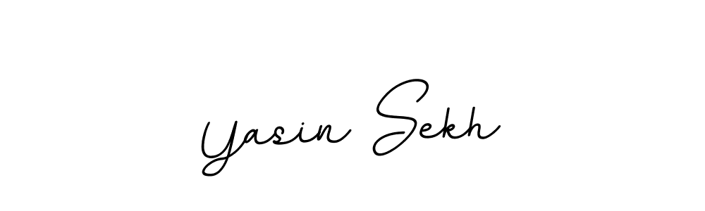 This is the best signature style for the Yasin Sekh name. Also you like these signature font (BallpointsItalic-DORy9). Mix name signature. Yasin Sekh signature style 11 images and pictures png