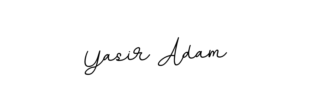 You should practise on your own different ways (BallpointsItalic-DORy9) to write your name (Yasir Adam) in signature. don't let someone else do it for you. Yasir Adam signature style 11 images and pictures png
