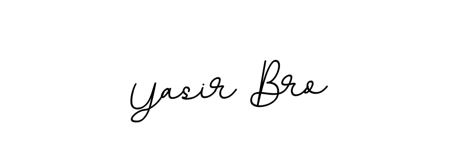 It looks lik you need a new signature style for name Yasir Bro. Design unique handwritten (BallpointsItalic-DORy9) signature with our free signature maker in just a few clicks. Yasir Bro signature style 11 images and pictures png