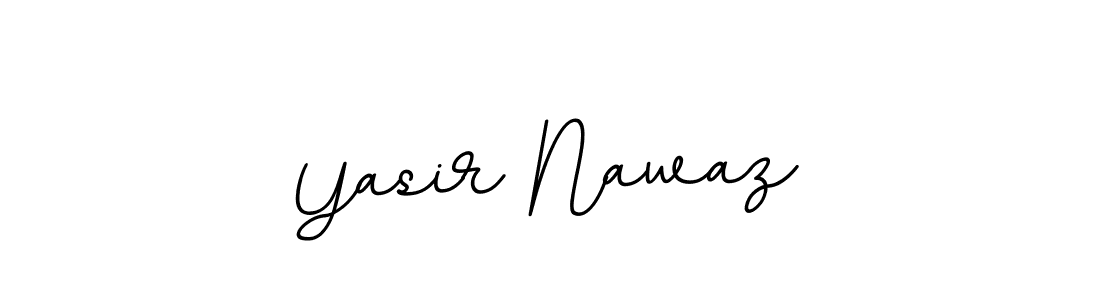 This is the best signature style for the Yasir Nawaz name. Also you like these signature font (BallpointsItalic-DORy9). Mix name signature. Yasir Nawaz signature style 11 images and pictures png