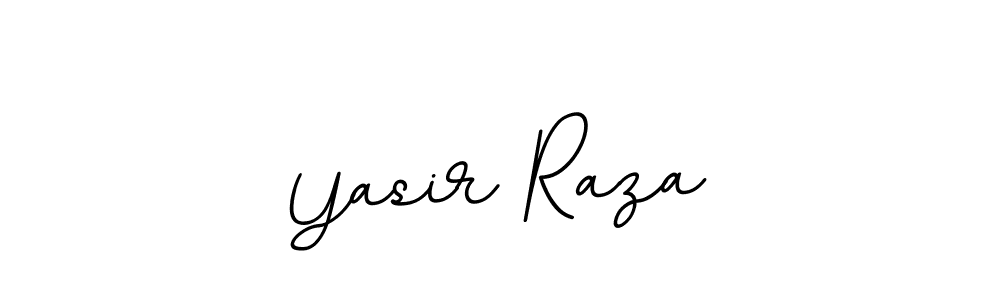 Use a signature maker to create a handwritten signature online. With this signature software, you can design (BallpointsItalic-DORy9) your own signature for name Yasir Raza. Yasir Raza signature style 11 images and pictures png