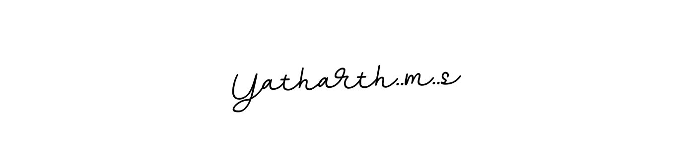 Make a beautiful signature design for name Yatharth..m..s. Use this online signature maker to create a handwritten signature for free. Yatharth..m..s signature style 11 images and pictures png