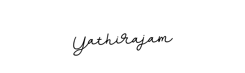 Make a beautiful signature design for name Yathirajam. With this signature (BallpointsItalic-DORy9) style, you can create a handwritten signature for free. Yathirajam signature style 11 images and pictures png