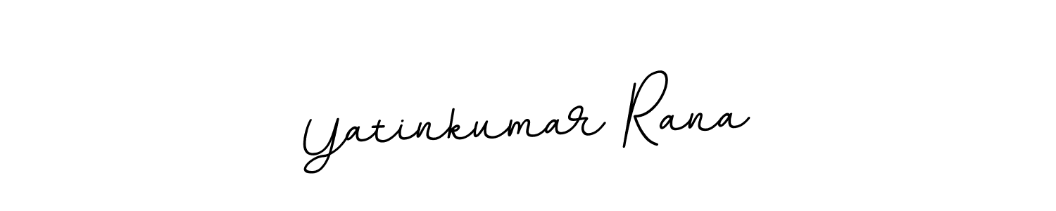 Design your own signature with our free online signature maker. With this signature software, you can create a handwritten (BallpointsItalic-DORy9) signature for name Yatinkumar Rana. Yatinkumar Rana signature style 11 images and pictures png