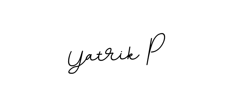 Also we have Yatrik P name is the best signature style. Create professional handwritten signature collection using BallpointsItalic-DORy9 autograph style. Yatrik P signature style 11 images and pictures png