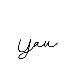 Make a beautiful signature design for name Yau. With this signature (BallpointsItalic-DORy9) style, you can create a handwritten signature for free. Yau signature style 11 images and pictures png