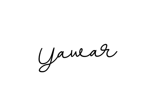 Yawar stylish signature style. Best Handwritten Sign (BallpointsItalic-DORy9) for my name. Handwritten Signature Collection Ideas for my name Yawar. Yawar signature style 11 images and pictures png