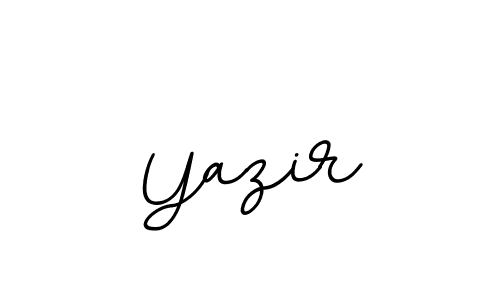 Design your own signature with our free online signature maker. With this signature software, you can create a handwritten (BallpointsItalic-DORy9) signature for name Yazir. Yazir signature style 11 images and pictures png