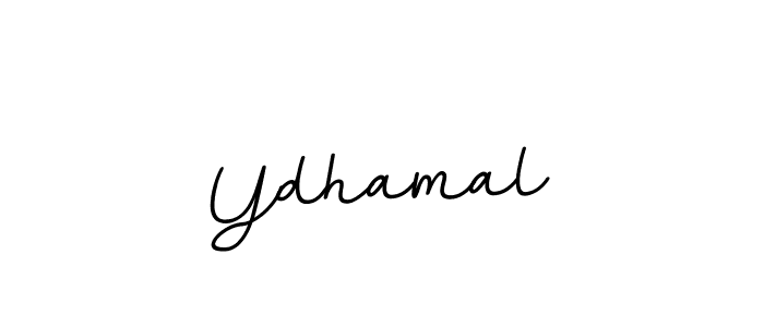 Ydhamal stylish signature style. Best Handwritten Sign (BallpointsItalic-DORy9) for my name. Handwritten Signature Collection Ideas for my name Ydhamal. Ydhamal signature style 11 images and pictures png