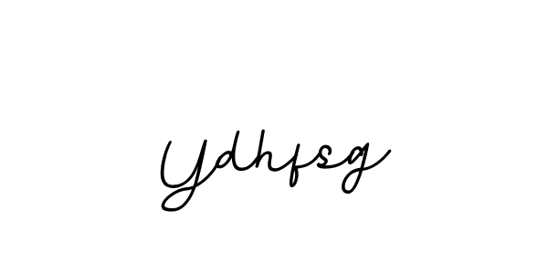 Design your own signature with our free online signature maker. With this signature software, you can create a handwritten (BallpointsItalic-DORy9) signature for name Ydhfsg. Ydhfsg signature style 11 images and pictures png