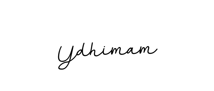 Ydhimam stylish signature style. Best Handwritten Sign (BallpointsItalic-DORy9) for my name. Handwritten Signature Collection Ideas for my name Ydhimam. Ydhimam signature style 11 images and pictures png