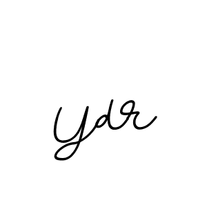 Create a beautiful signature design for name Ydr. With this signature (BallpointsItalic-DORy9) fonts, you can make a handwritten signature for free. Ydr signature style 11 images and pictures png