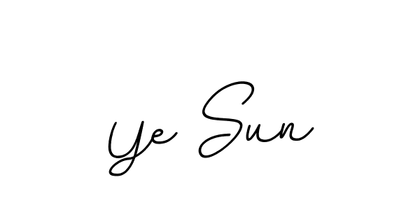 BallpointsItalic-DORy9 is a professional signature style that is perfect for those who want to add a touch of class to their signature. It is also a great choice for those who want to make their signature more unique. Get Ye Sun name to fancy signature for free. Ye Sun signature style 11 images and pictures png