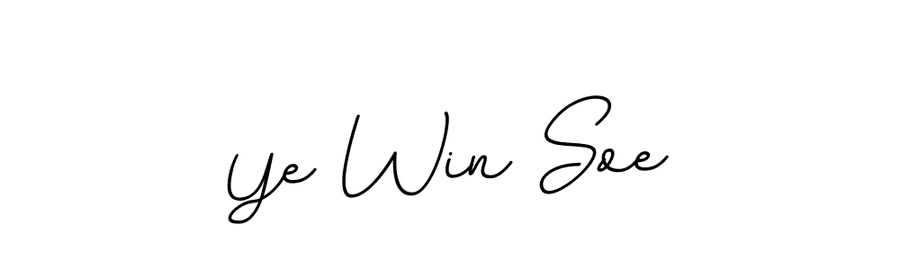 Make a beautiful signature design for name Ye Win Soe. Use this online signature maker to create a handwritten signature for free. Ye Win Soe signature style 11 images and pictures png