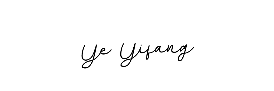 BallpointsItalic-DORy9 is a professional signature style that is perfect for those who want to add a touch of class to their signature. It is also a great choice for those who want to make their signature more unique. Get Ye Yifang name to fancy signature for free. Ye Yifang signature style 11 images and pictures png