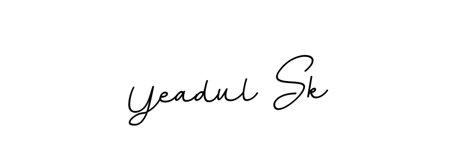 You should practise on your own different ways (BallpointsItalic-DORy9) to write your name (Yeadul Sk) in signature. don't let someone else do it for you. Yeadul Sk signature style 11 images and pictures png
