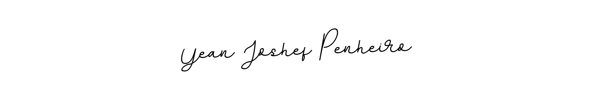 if you are searching for the best signature style for your name Yean Joshef Penheiro. so please give up your signature search. here we have designed multiple signature styles  using BallpointsItalic-DORy9. Yean Joshef Penheiro signature style 11 images and pictures png
