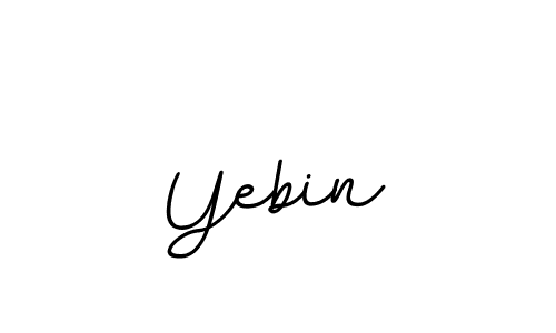 How to Draw Yebin signature style? BallpointsItalic-DORy9 is a latest design signature styles for name Yebin. Yebin signature style 11 images and pictures png